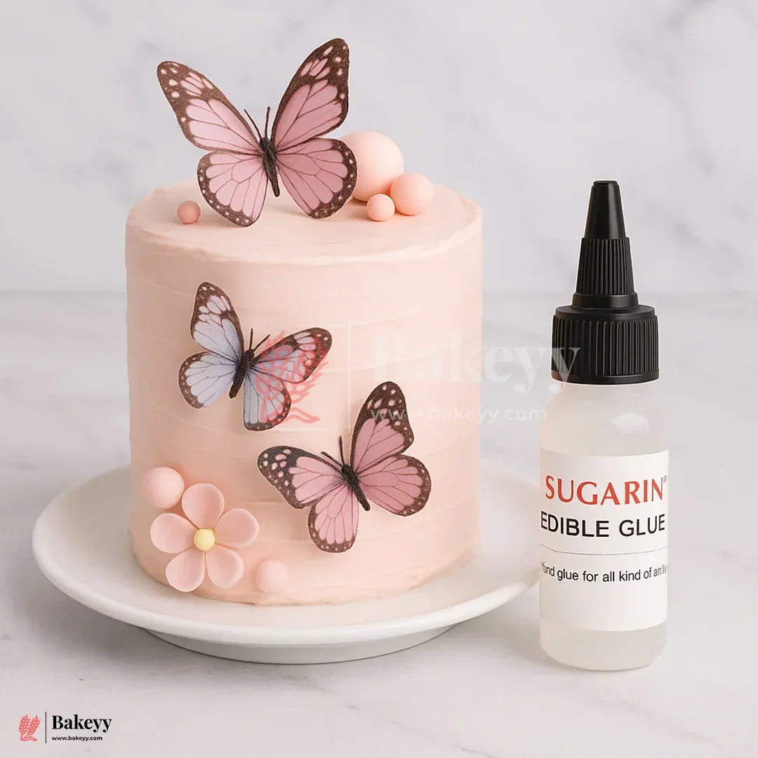 Sugarin Edible Glue – 30ml | Food-Safe Transparent Glue for Cake Decorations - Image 2