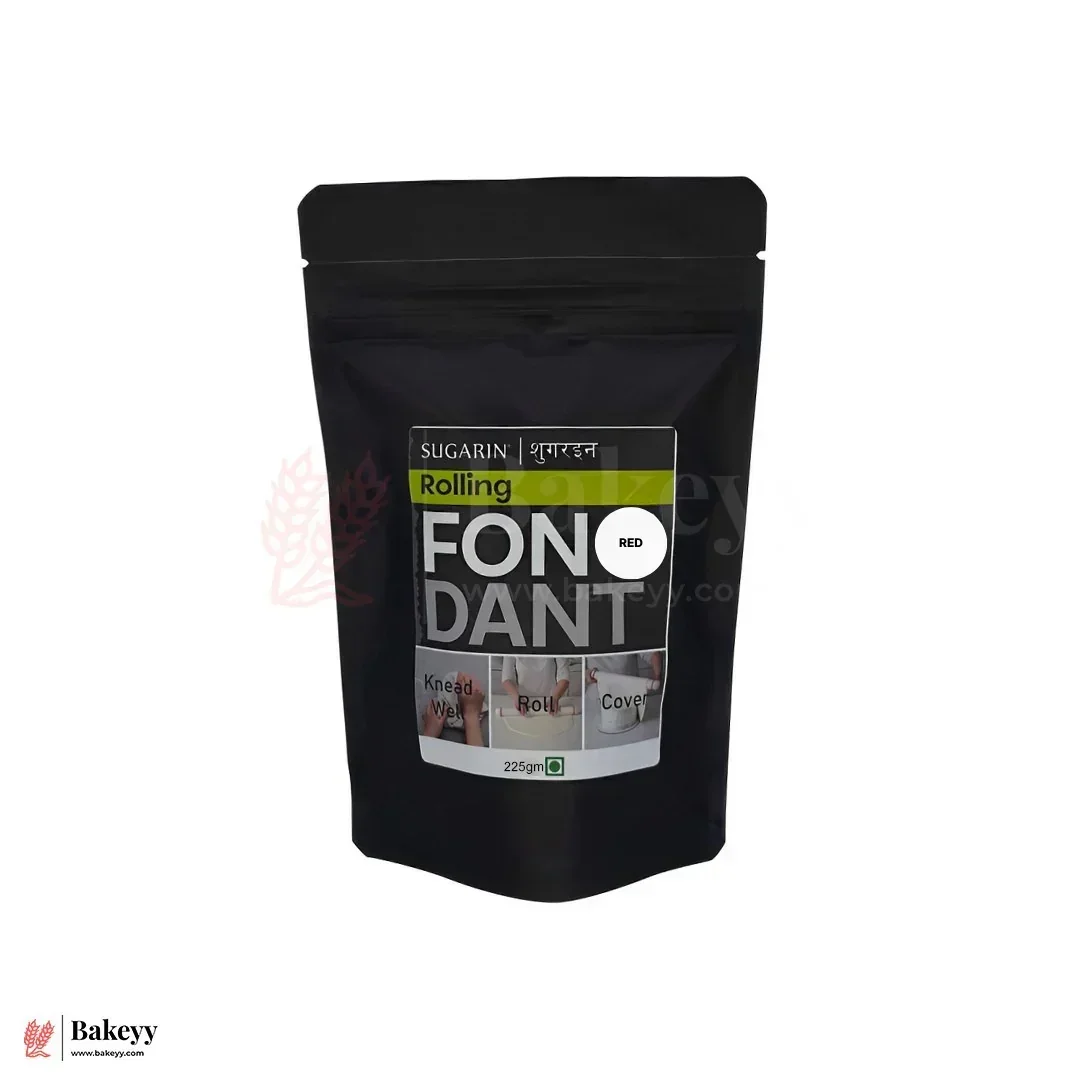 Sugarin Rolling Fondant | Ready-to-Use Icing for Cake Decoration | 225 gm - Image 4