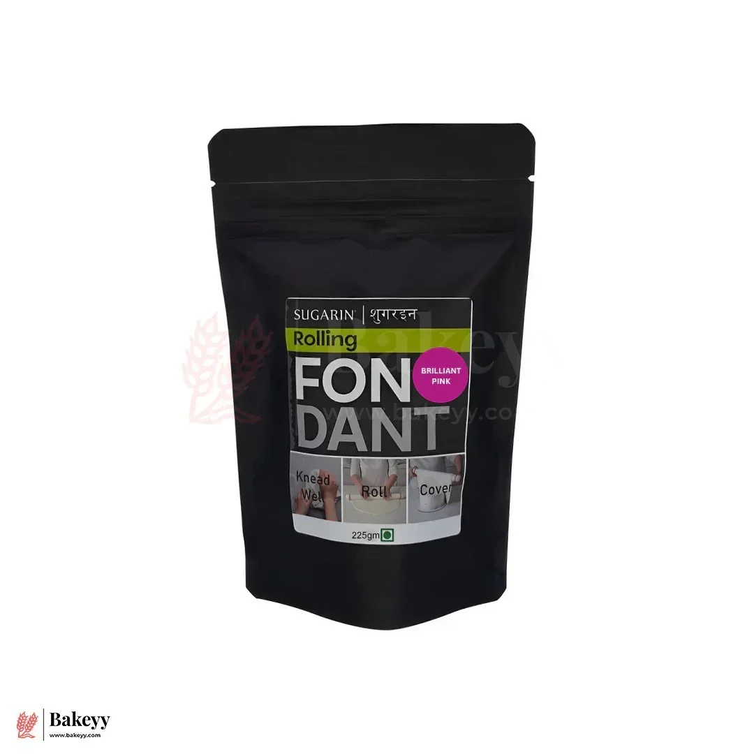 Sugarin Rolling Fondant | Ready-to-Use Icing for Cake Decoration | 225 gm - Image 5