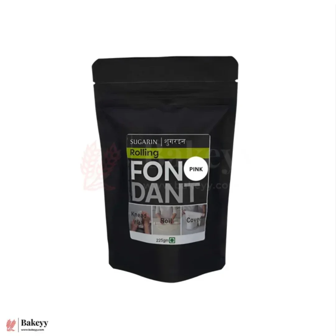 Sugarin Rolling Fondant | Ready-to-Use Icing for Cake Decoration | 225 gm - Image 8