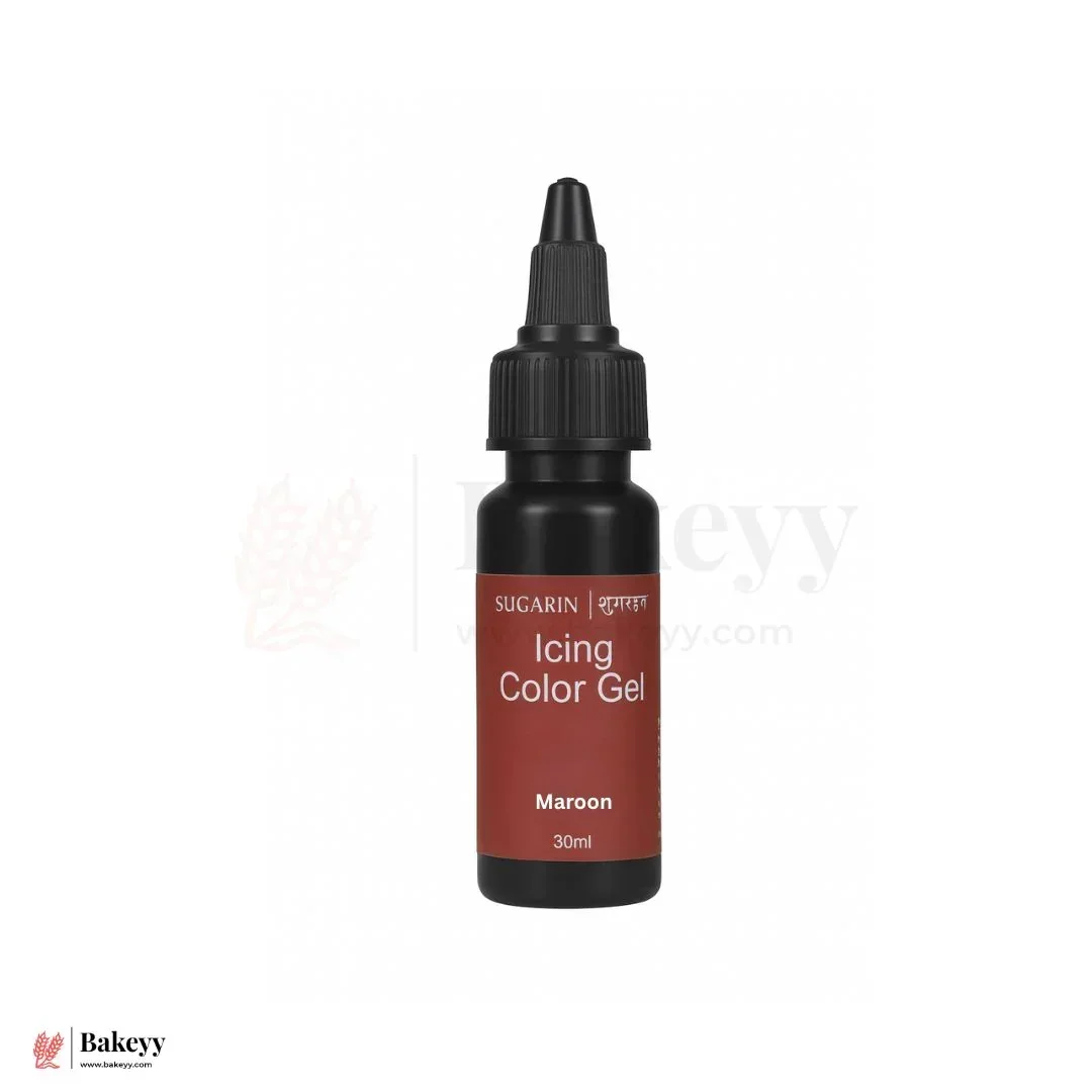 Sugarin Icing Color Gel | Vibrant Food Gel Color for Cakes, Fondant & More | 30 ml | 1 Piece - Image 20