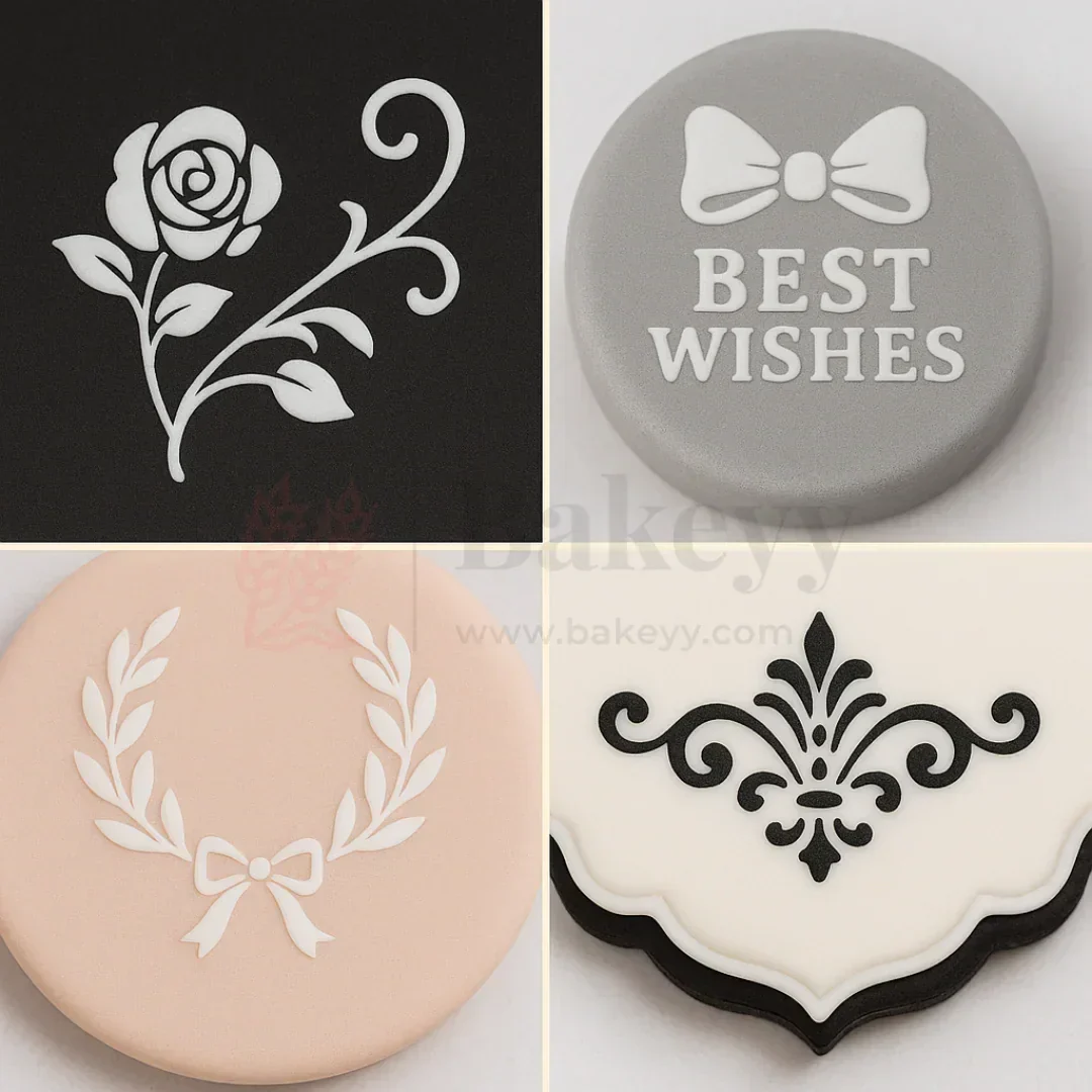 Sugarin White Edible Stencil Gel - 50g | Vegan Classic Cake Texture Gel - Image 2