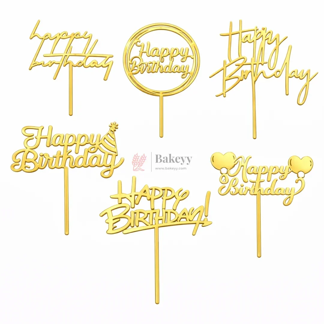 Cake Paper Toppers