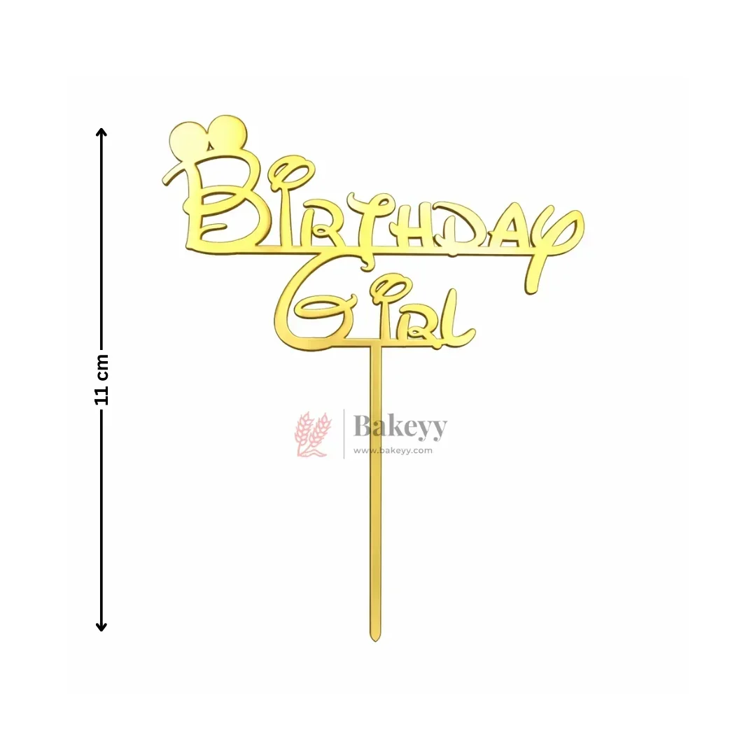 Gold Paper Toppers Happy Birthday Cake Topper | Premium Party Decoration | Pack of 1 - Image 11