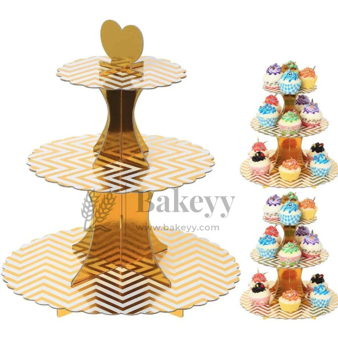 Three-Tiered Cupcake Stand | Cupcake Display Stand | 1 Piece - Image 10