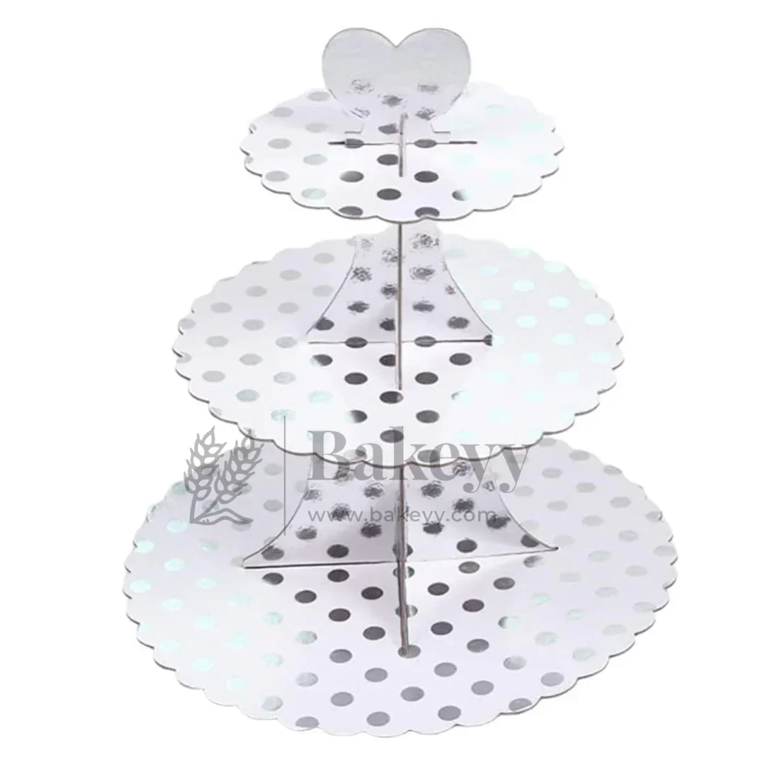 Three-Tiered Cupcake Stand | Cupcake Display Stand | 1 Piece - Image 14