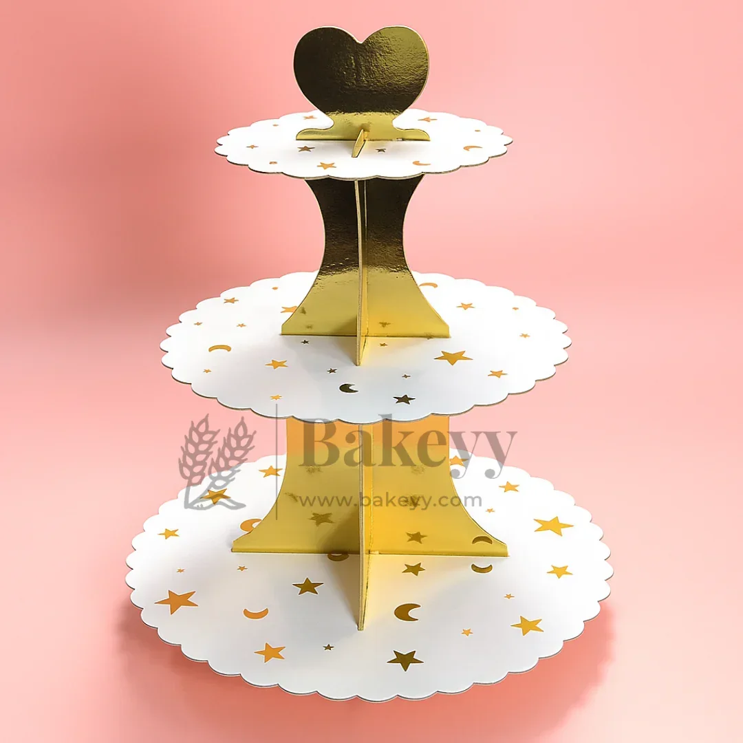 Three-Tiered Cupcake Stand | Cupcake Display Stand | 1 Piece - Image 9
