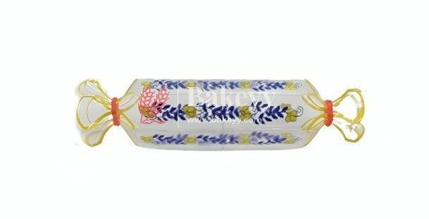 Transparent Candy-Shaped Goodie Boxes with Floral Design | PVC Chocolate Box | Gift Box | Goodie Box | Mita -OO-11a-02 | pack of 10 - Image 3