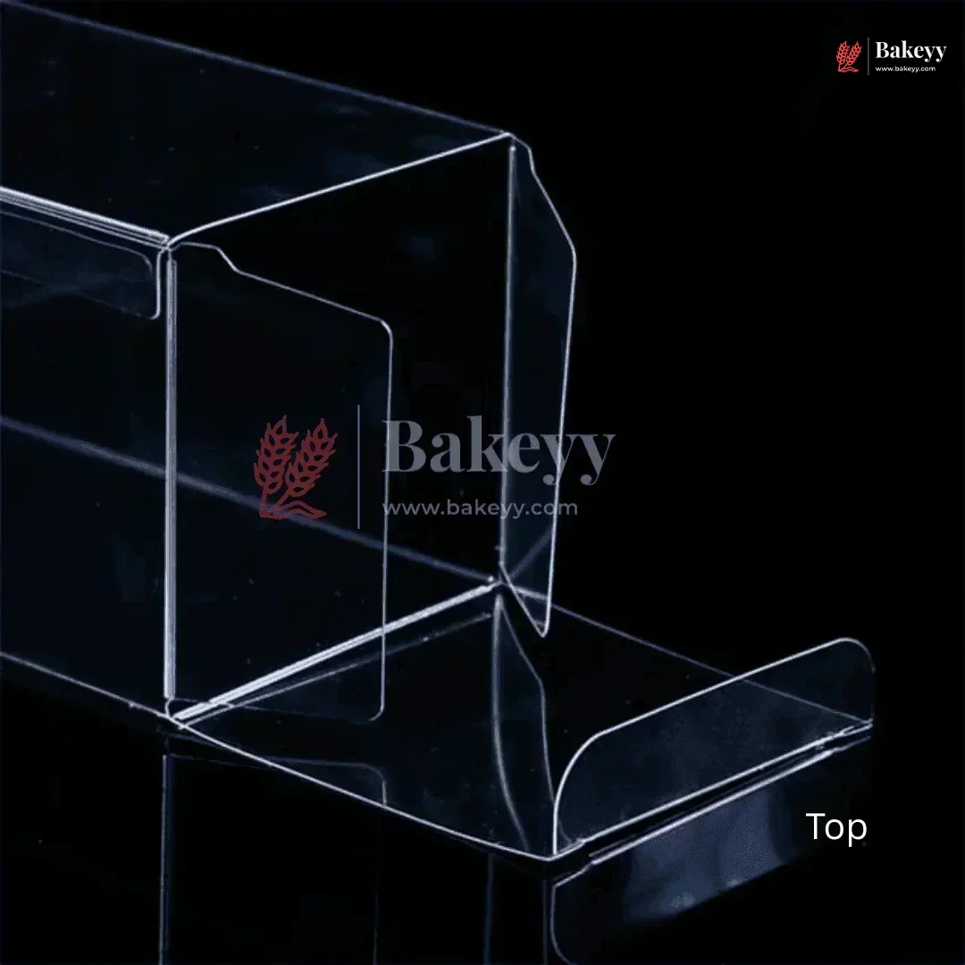 Transparent PVC Goodie Box | Cube & Rectangle Display Box | Pack of 10 - Image 8