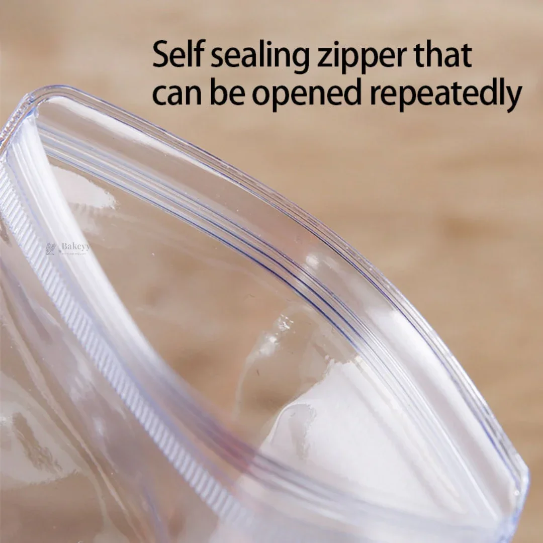 Transparent PVC Ziplock Pouch | Jewellery & Small Accessories | Pack of 100 - Image 4