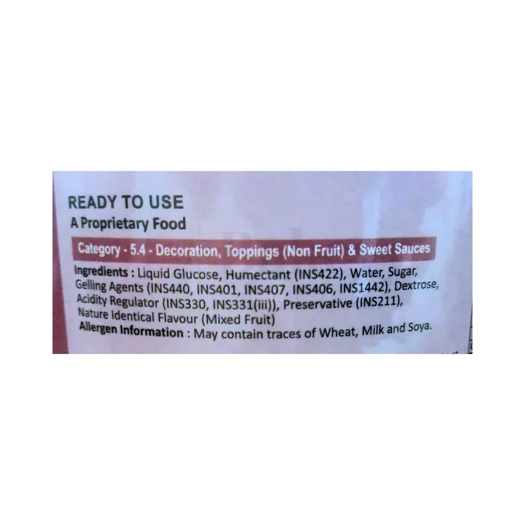 Tropolite Decor Jelly Neutral Cold Glaze – 2.5kg - Image 4
