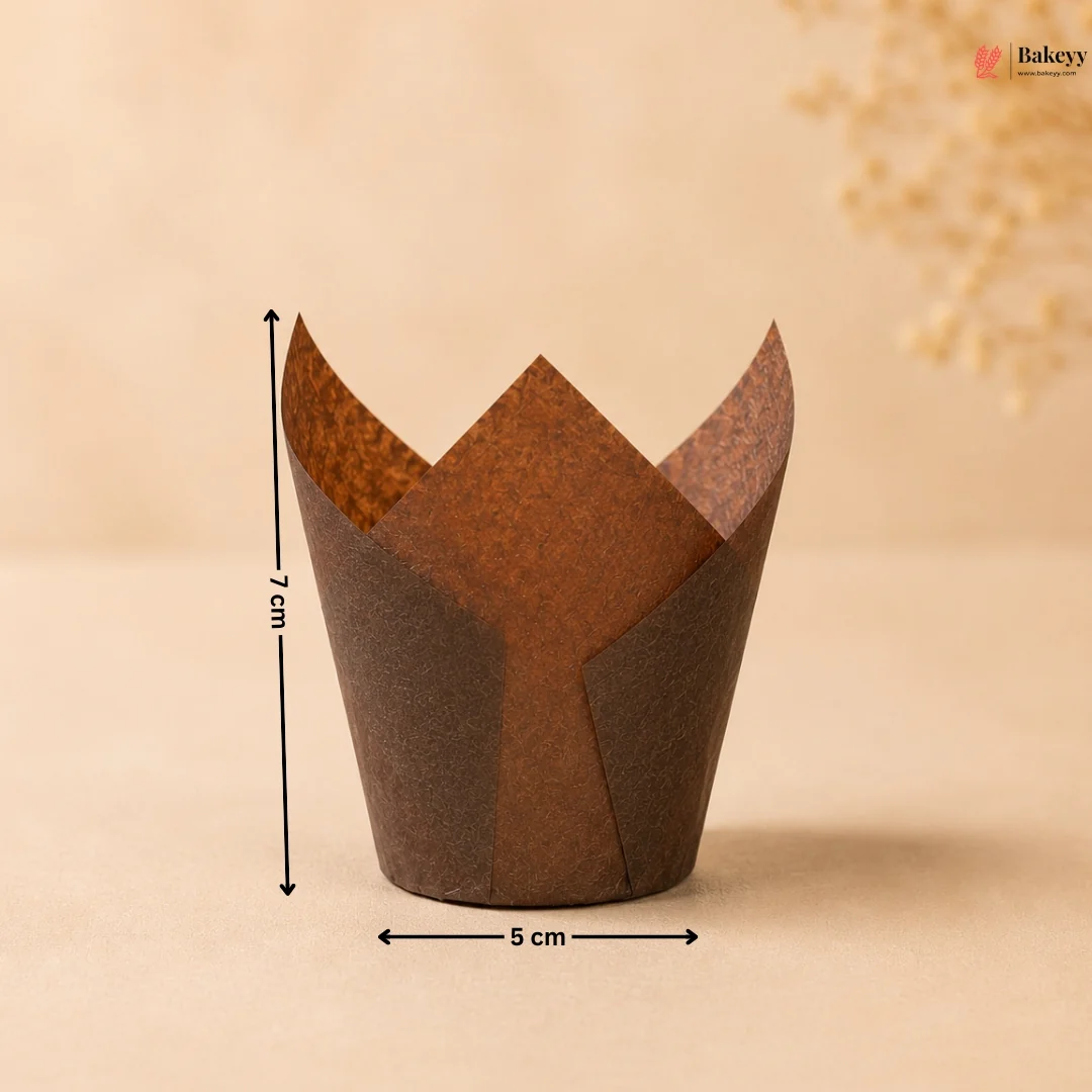 Tulip Muffin Cups | Premium Bake n Serve Cups | 4 Sizes Available | Pack of 200 - Image 6