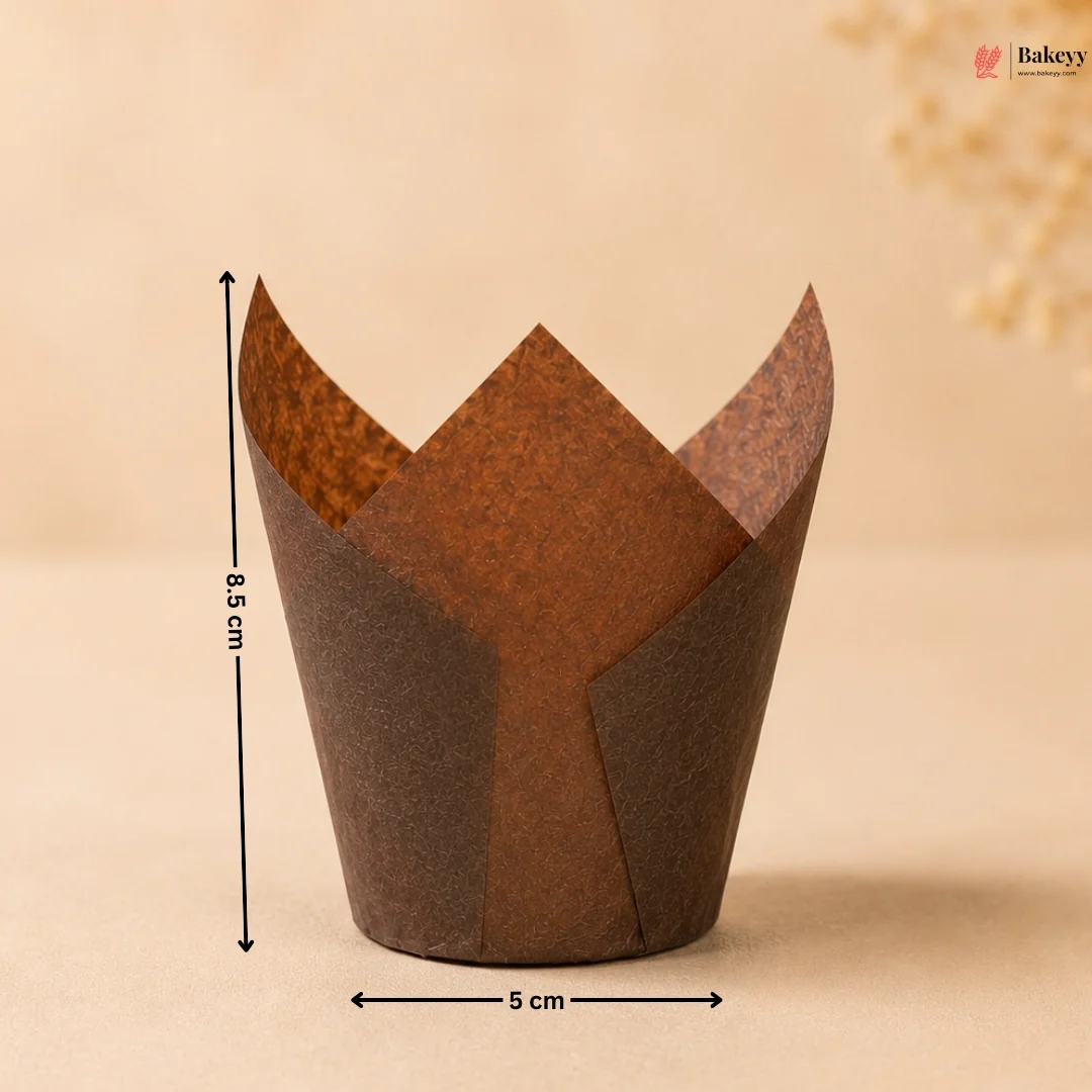 Tulip Muffin Cups | Premium Bake n Serve Cups | 4 Sizes Available | Pack of 200 - Image 8