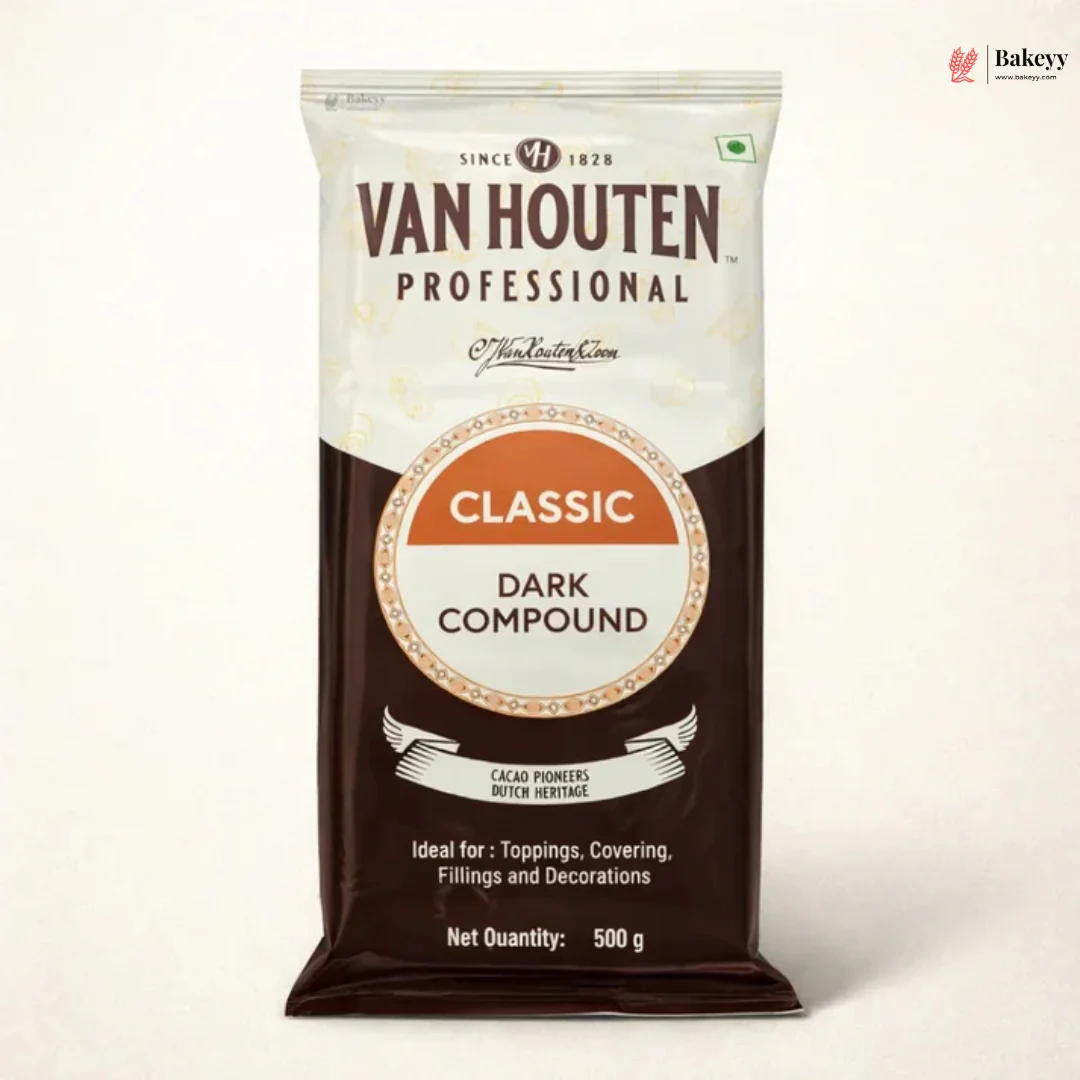 Van Houten Professional Compound | Dark, Milk & White | 500g | Pack of 1 - Image 3