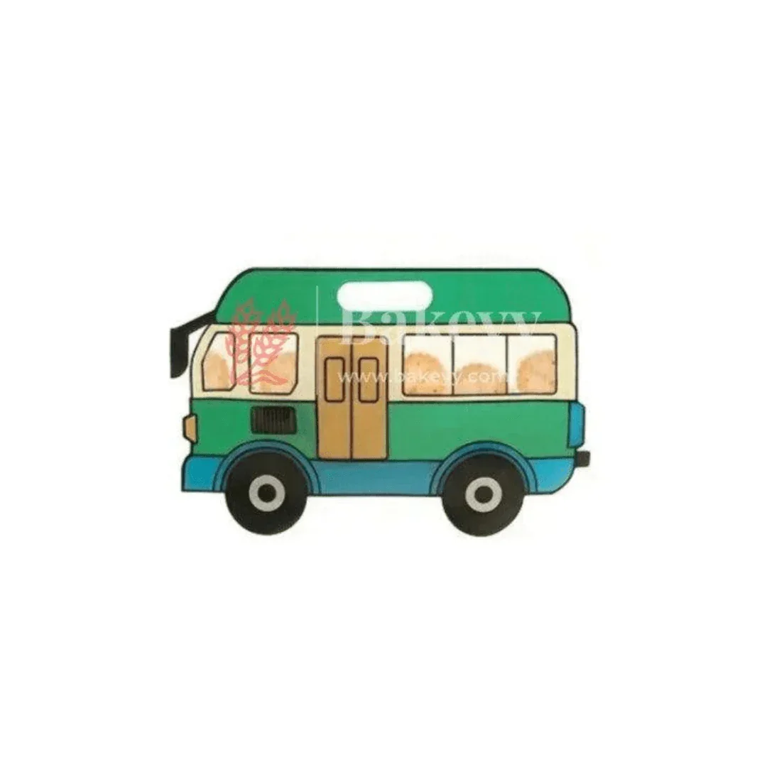 Van Shape Zip Lock Bags | Vehicle Shape Bags For Kids | Perfect for Storing Snacks or Toys| Pack of 50