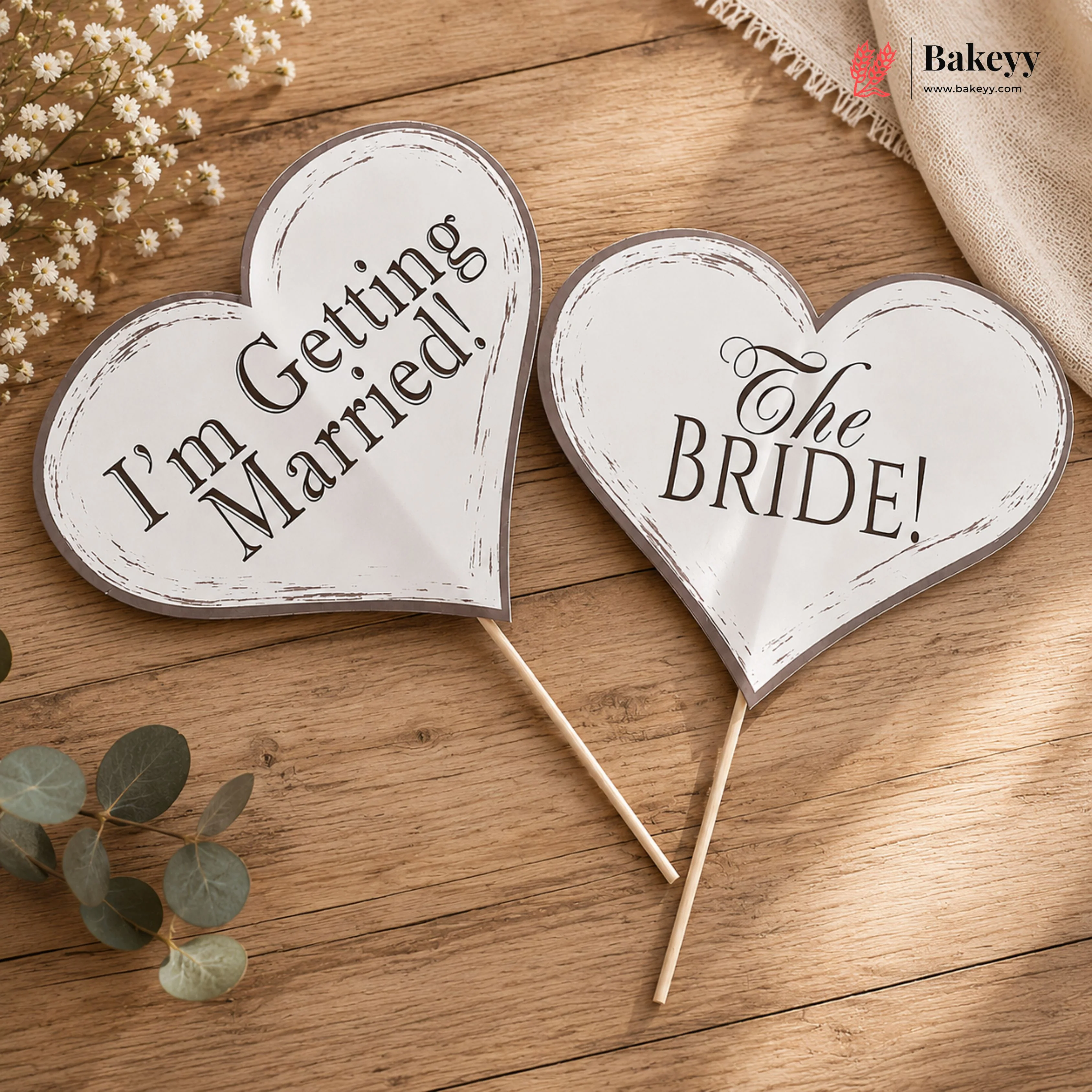 Wedding Photo Booth Props Set | Pack of 10 - Image 3