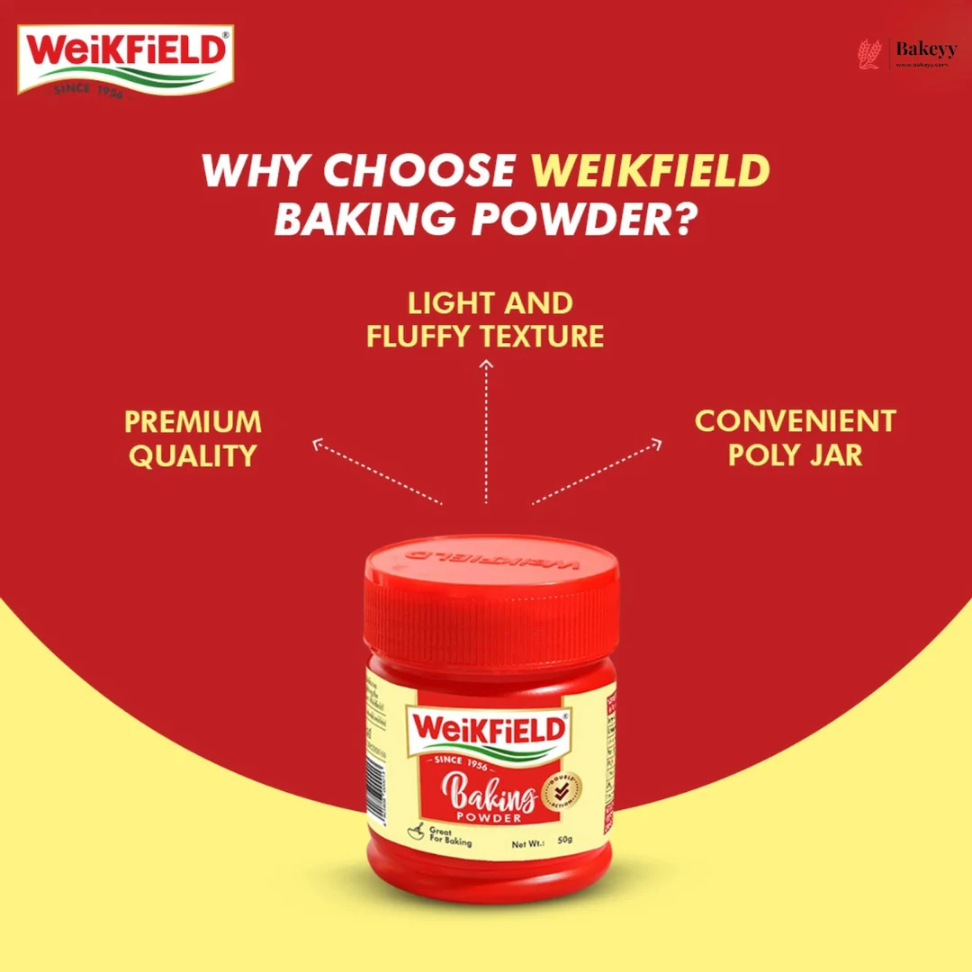 Weikfield Baking Powder | 100g | Pack of 1 - Image 3