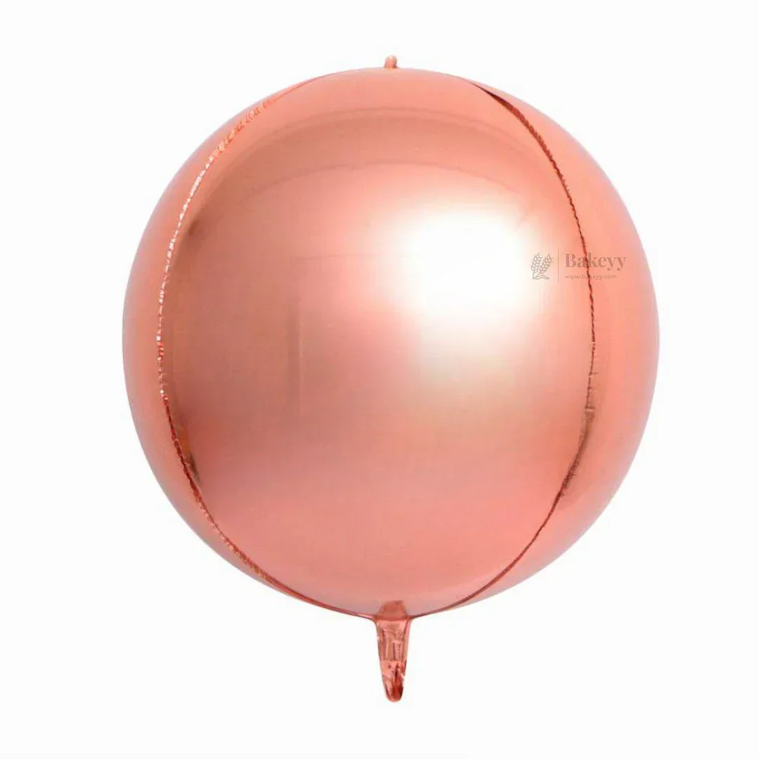 3D Round Sphere Foil Balloon | Premium Party Balloon | Pack of 1 - Image 4