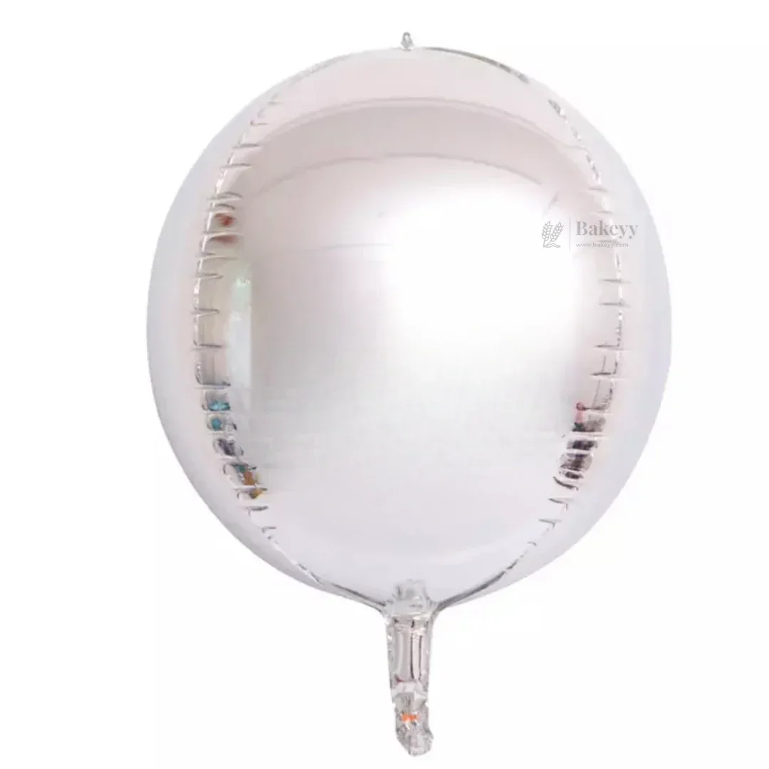 3D Round Sphere Foil Balloon | Premium Party Balloon | Pack of 1 - Image 6