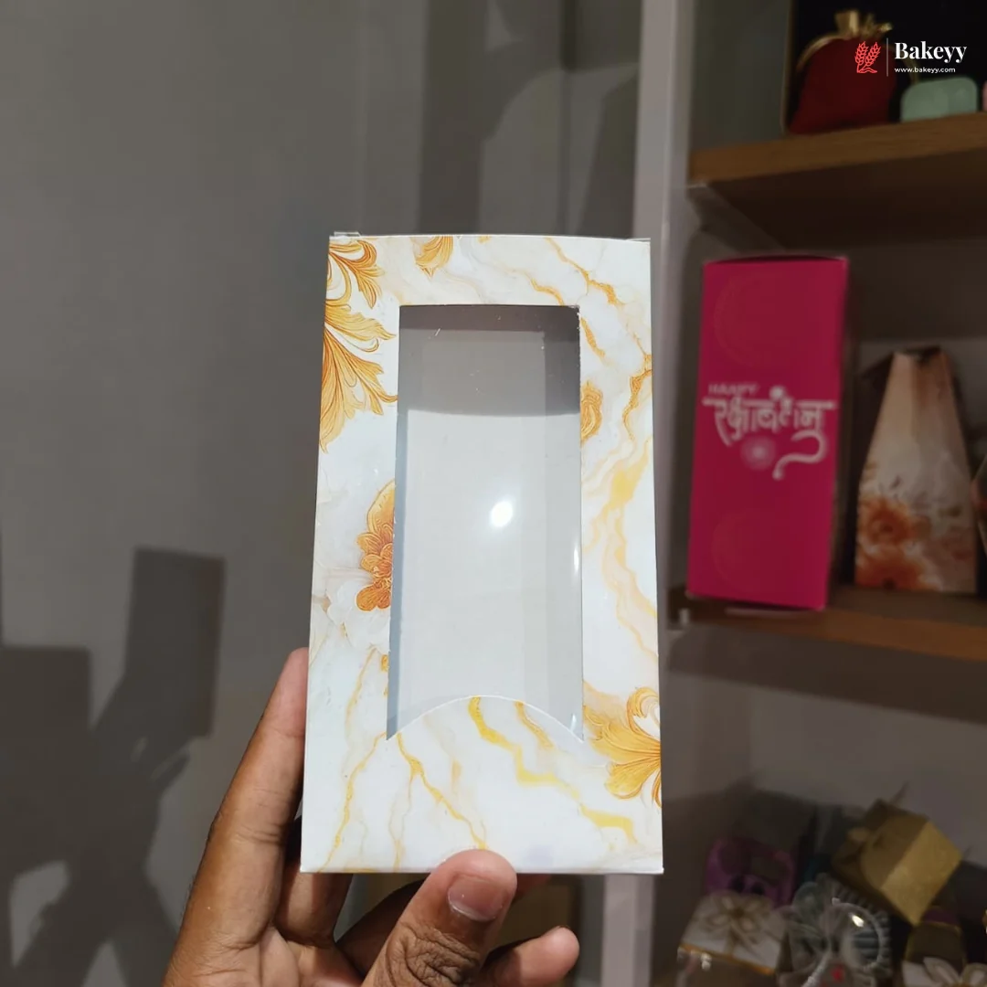 Window Front Chocolate Bar Box | Premium Printed Chocolate Packaging Box | Pack of 10 - Image 4