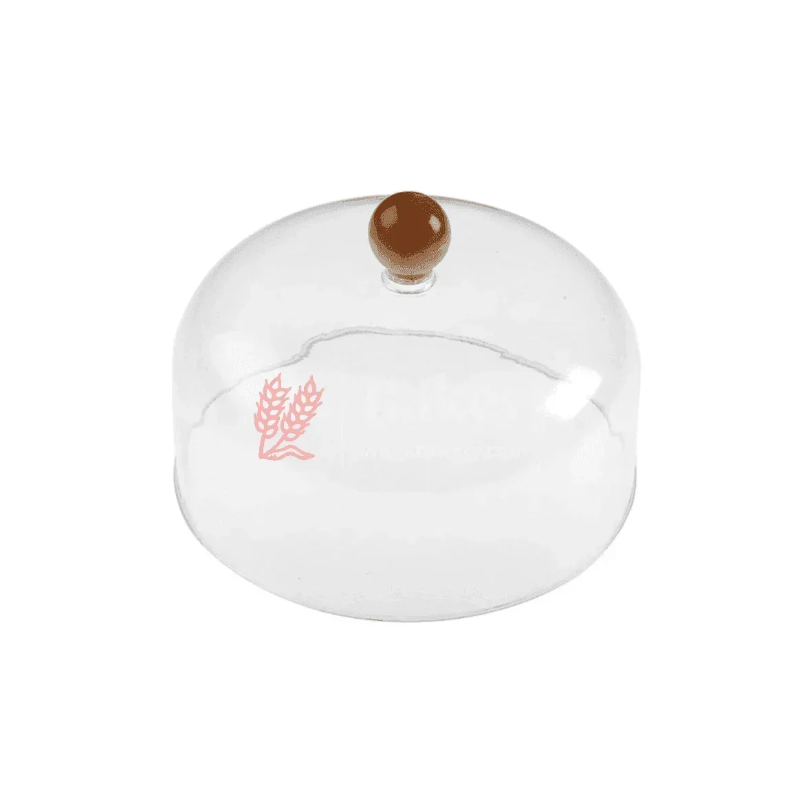 Wooden Cake Stand with Acrylic Dome | Dessert Stand | Cupcake Holder | - Image 3
