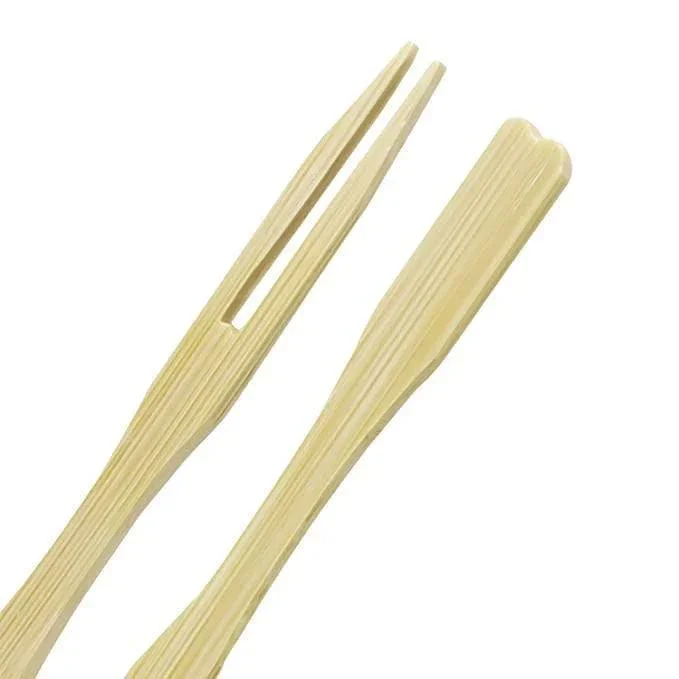 Wooden Fruit Fork Sets | Mini Fork for Snacks | Bamboo Party Forks |Fruit Appetizers Dessert Forks | Pack of 60 - Image 7