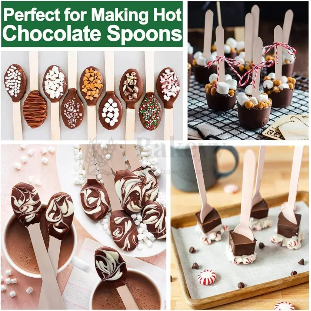 Wooden Disposable Spoons | Pack of 100 - Image 14