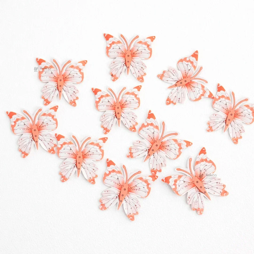 Mystic Butterfly Cake Toppers with Golden Lining | Elegant Wing Design | Multiple Colors Available | Pack of 1 - Image 10
