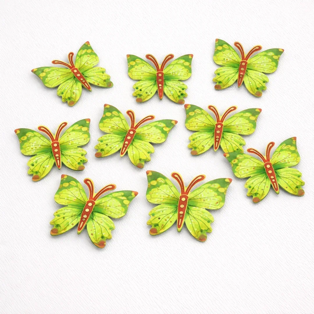 Mystic Butterfly Cake Toppers with Golden Lining | Elegant Wing Design | Multiple Colors Available | Pack of 1 - Image 4