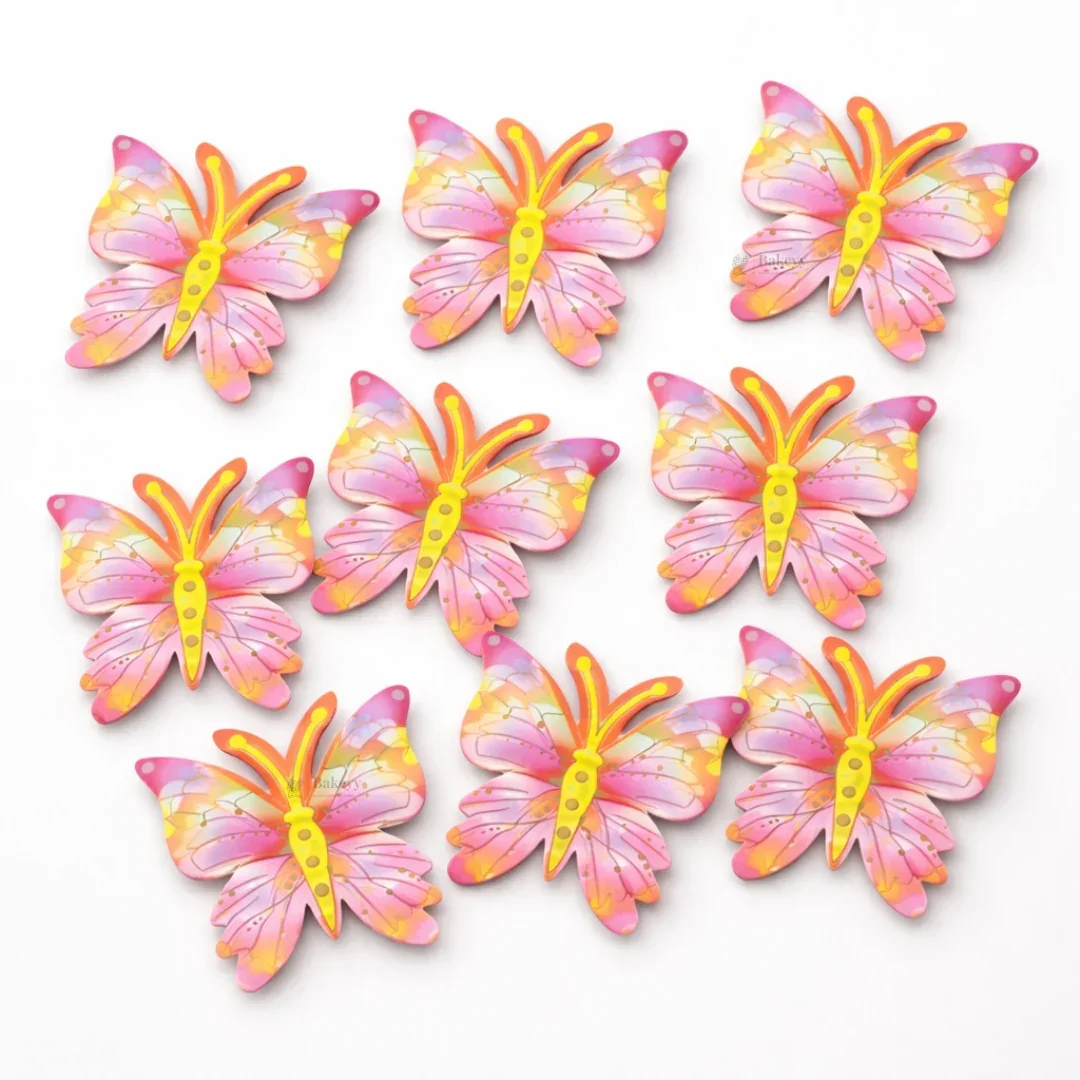 Mystic Butterfly Cake Toppers with Golden Lining | Elegant Wing Design | Multiple Colors Available | Pack of 1 - Image 7